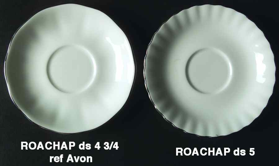 Chantilly Platinum Saucer for Demitasse Cup by Royal Albert-1