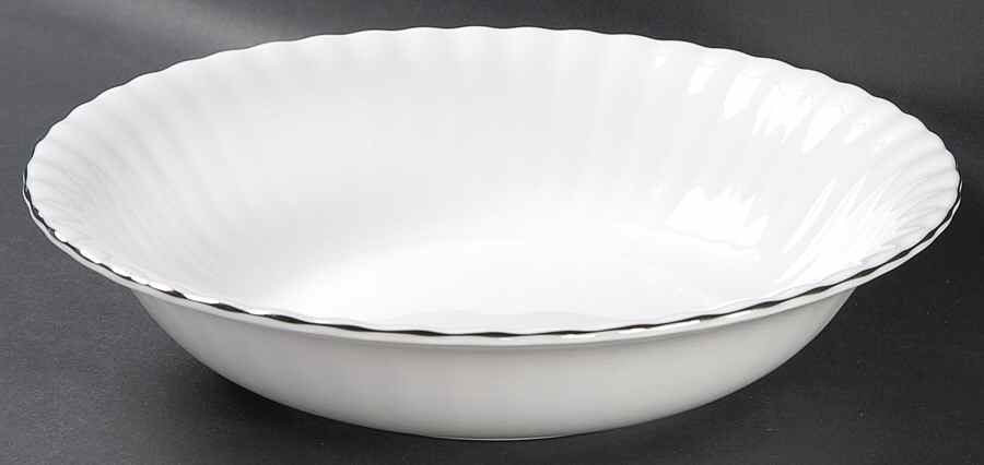 Chantilly Platinum 9" Round Vegetable Bowl by Royal Albert-1