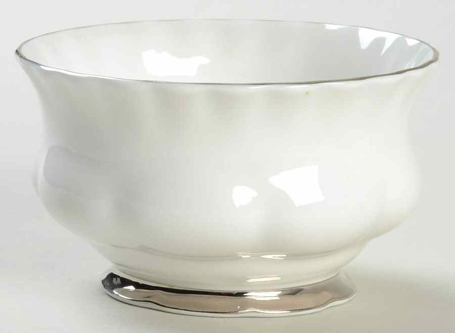 Chantilly Platinum Mini Open Sugar Bowl by Royal Albert-1