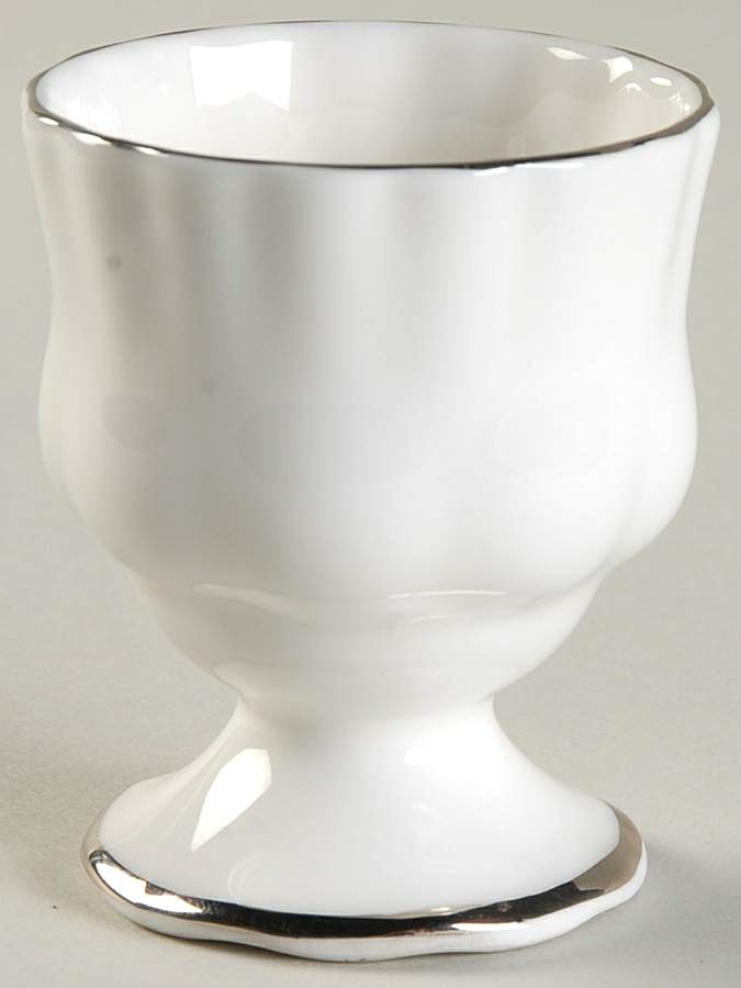 Chantilly Platinum Single Egg Cup by Royal Albert-1