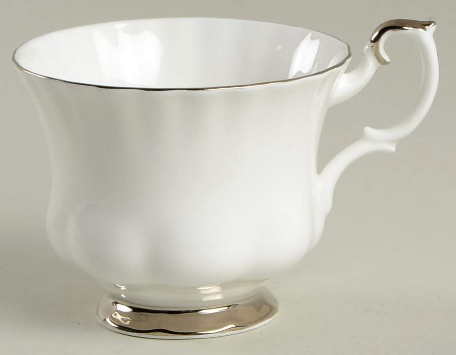 Chantilly Platinum Footed Cup by Royal Albert-1
