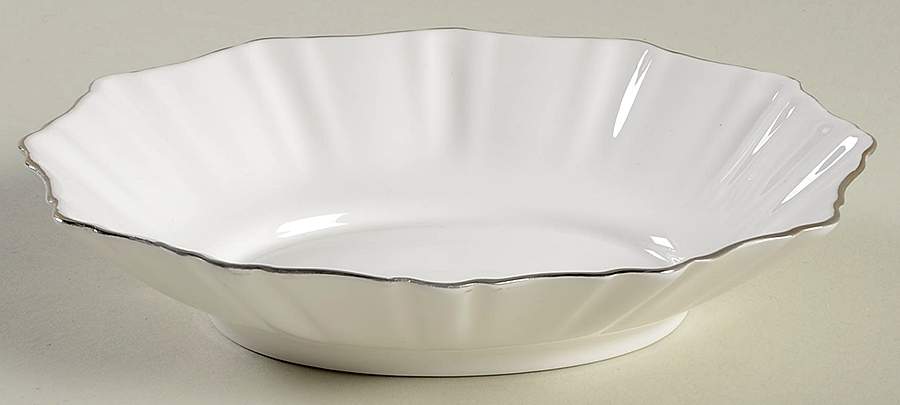 Chantilly Platinum 6" Bon Bon by Royal Albert-1