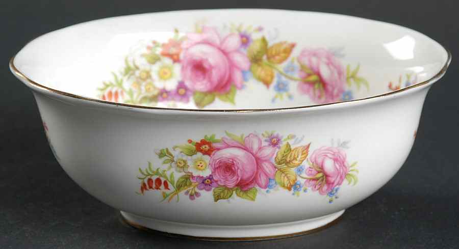 Chatsworth Pink Open Sugar Bowl by Royal Albert-1
