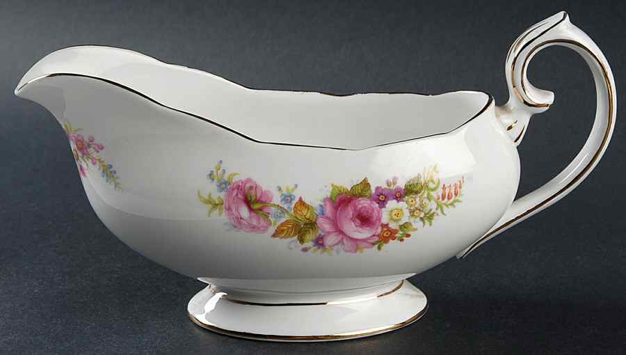 Chatsworth Pink Gravy Boat by Royal Albert-1