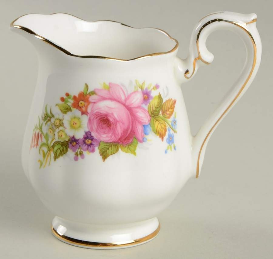 Chatsworth Pink Creamer by Royal Albert-1