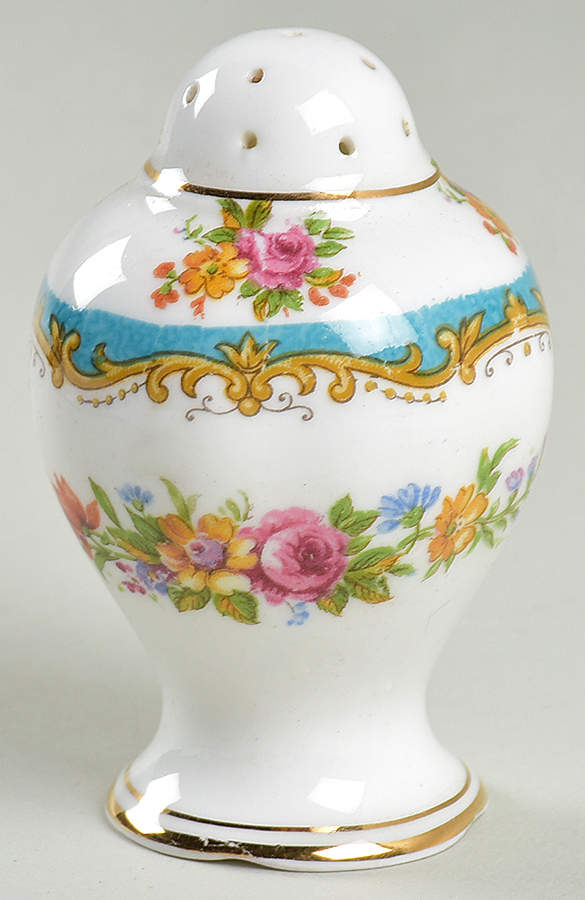 Chelsea Bird Blue Pepper Shaker by Royal Albert-1