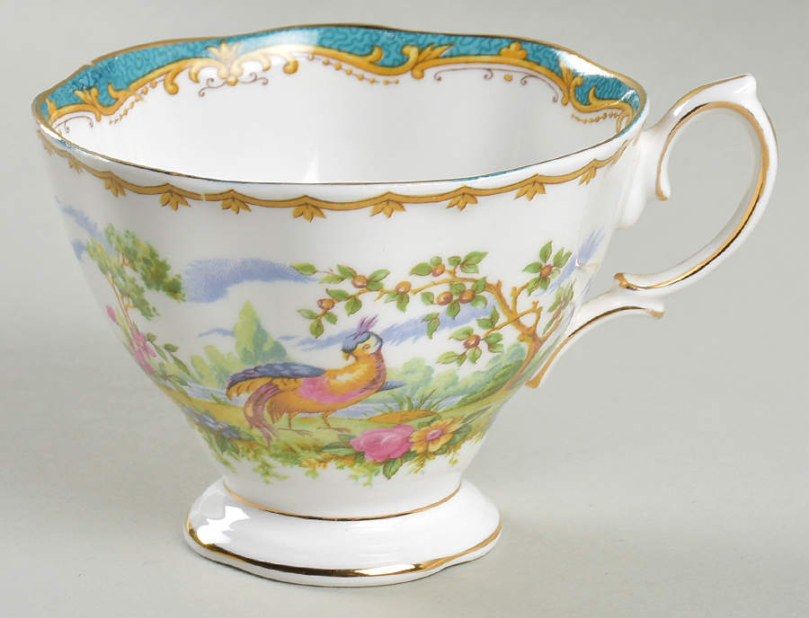 Chelsea Bird Blue Footed Cup by Royal Albert-1
