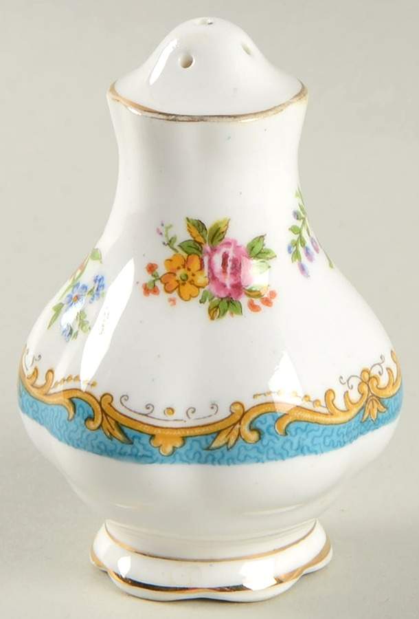 Chelsea Bird Blue Salt Shaker by Royal Albert-1