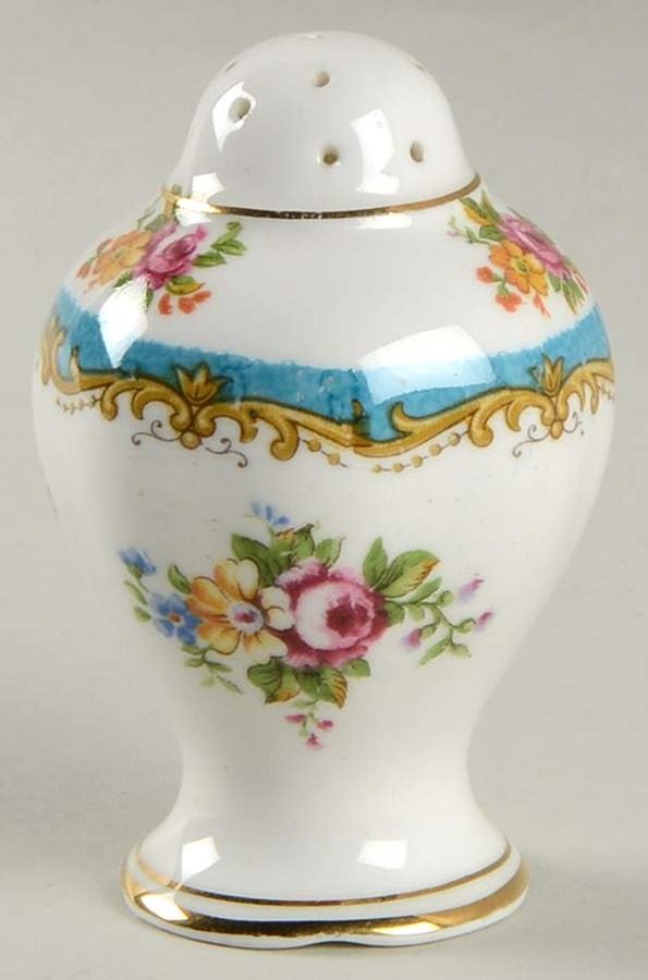 Chelsea Bird Blue Pepper Shaker by Royal Albert-1
