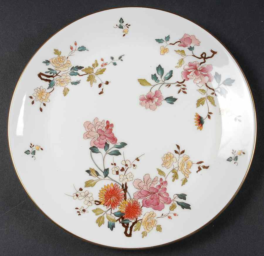 China Garden Luncheon Plate by Royal Albert-1