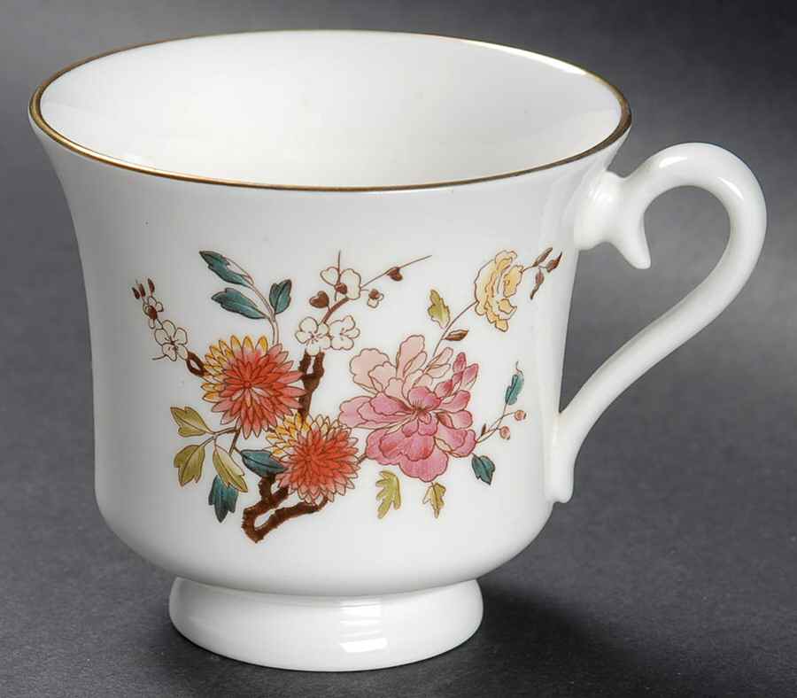 China Garden Footed Demitasse Cup by Royal Albert-1