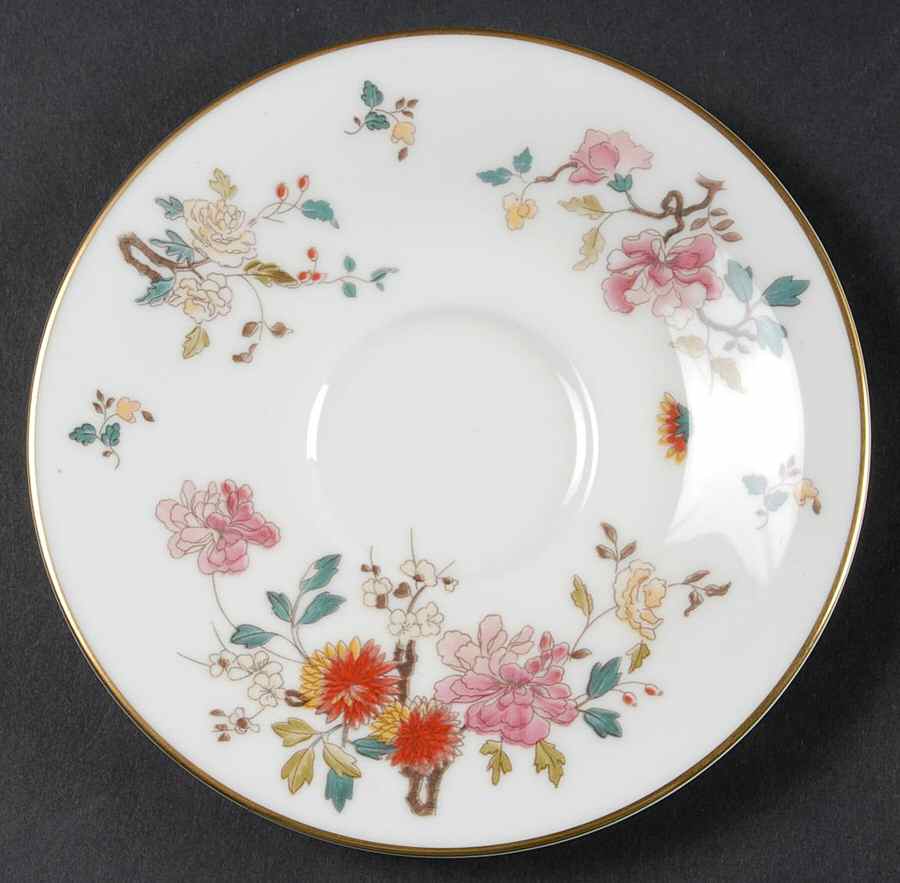 China Garden Saucer for Cream Soup Bowl by Royal Albert-1