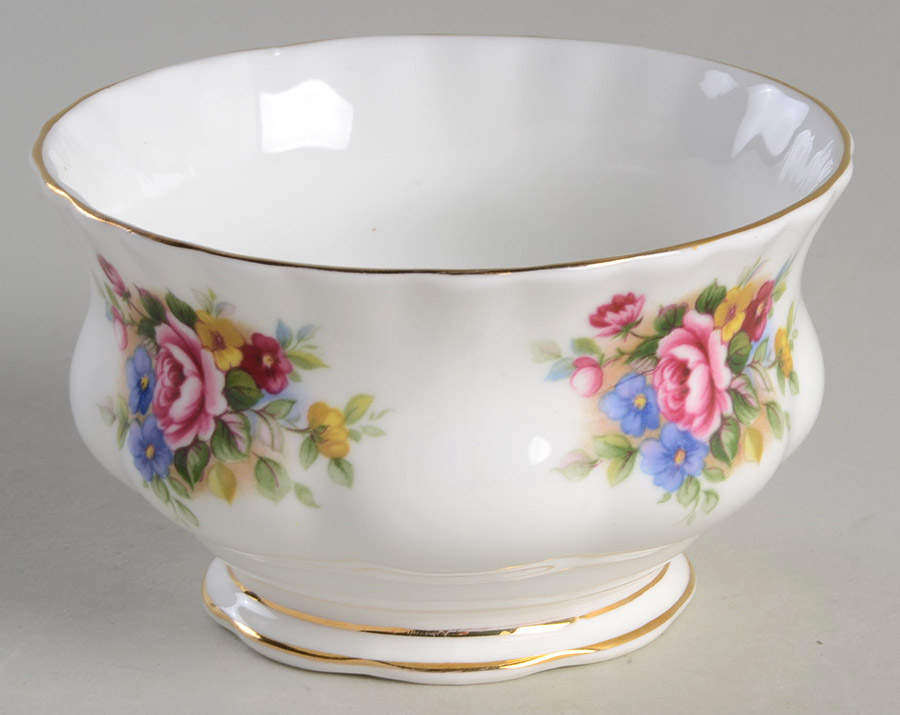 Chelsea Garden Mini Open Sugar Bowl by Royal Albert-1