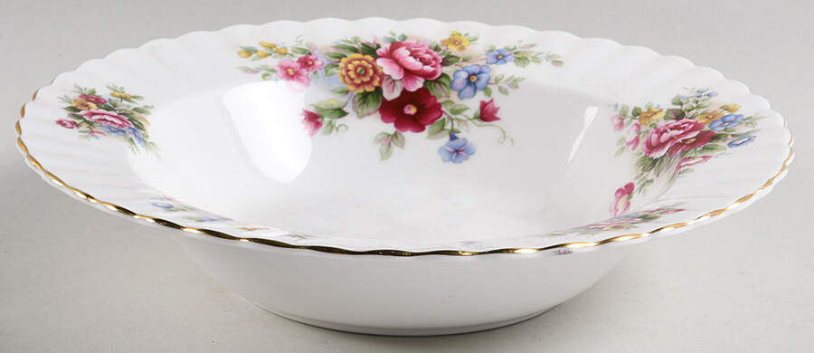 Chelsea Garden Rim Soup Bowl by Royal Albert-1