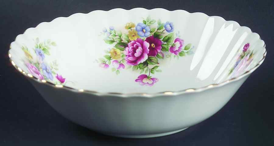 Chelsea Garden Coupe Cereal Bowl by Royal Albert-1