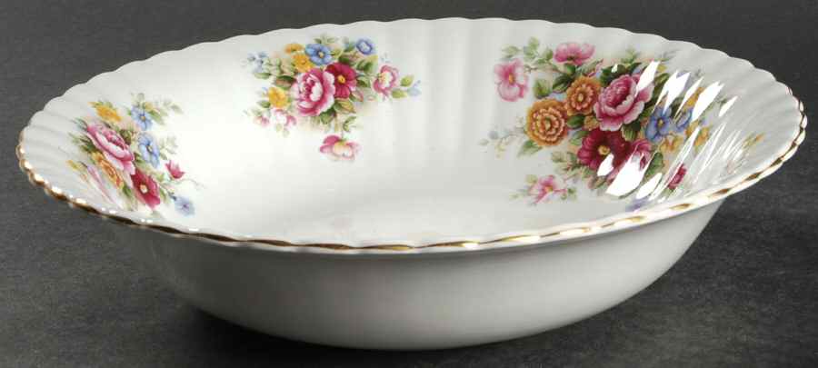 Chelsea Garden 9" Round Vegetable Bowl by Royal Albert-1