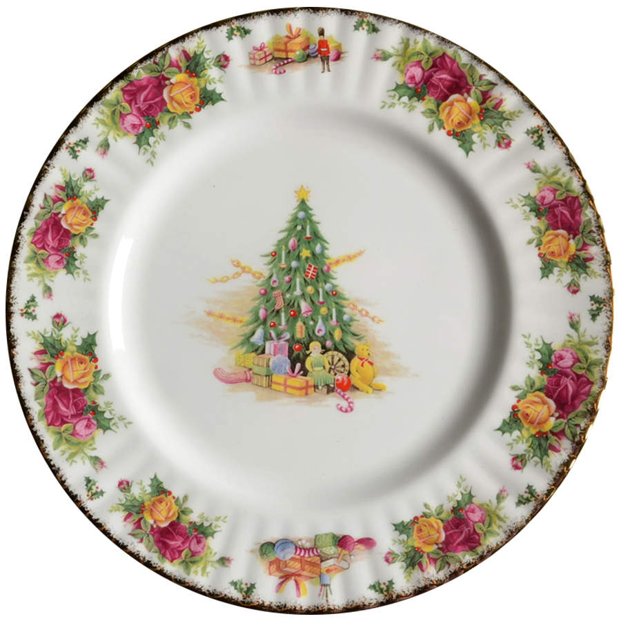 Christmas Magic Dinner Plate by Royal Albert-1