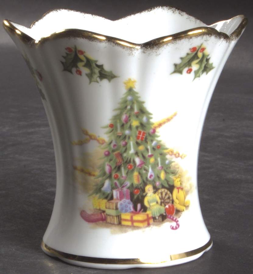 Christmas Magic 3" Vase by Royal Albert-1