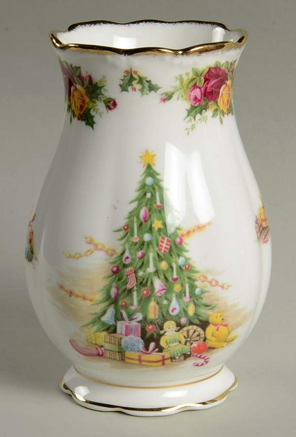 Christmas Magic 6" Vase by Royal Albert-1