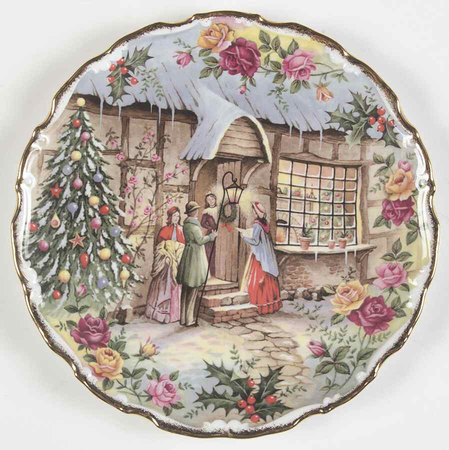 Christmas Magic Collector Plate by Royal Albert-1