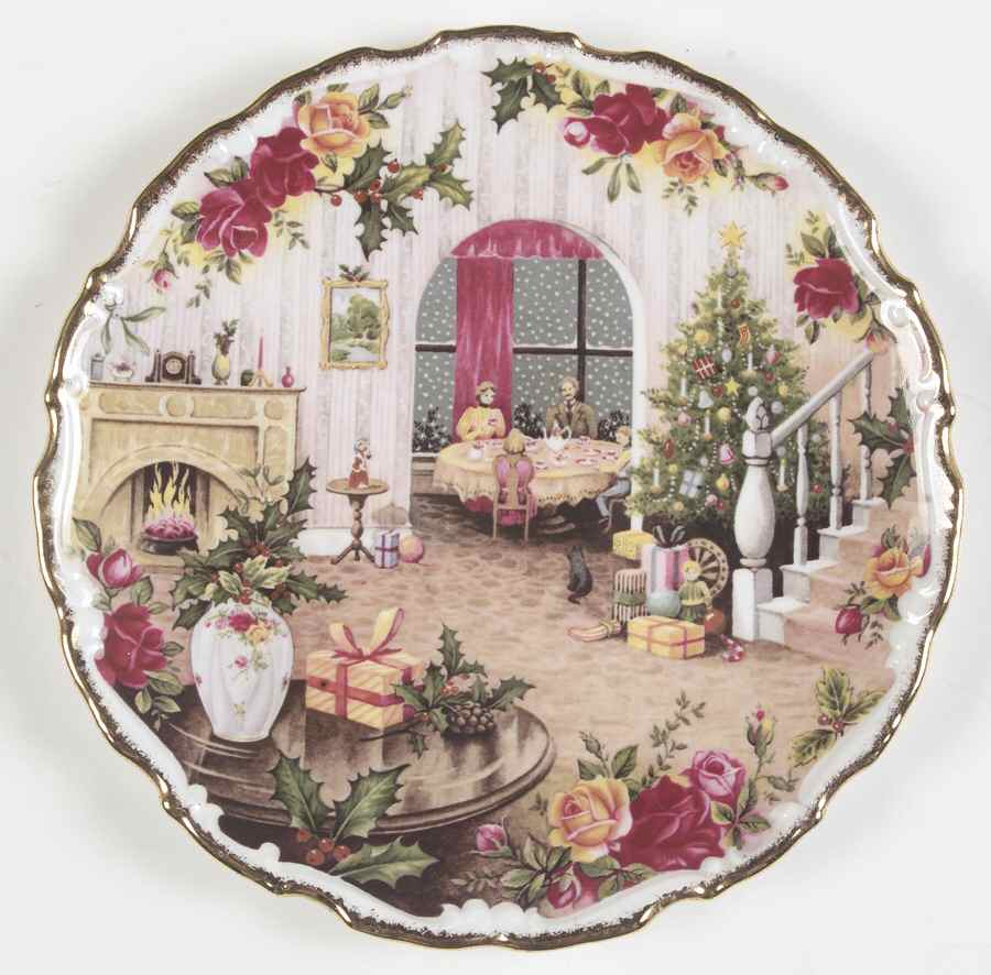 Christmas Magic Collector Plate by Royal Albert-1