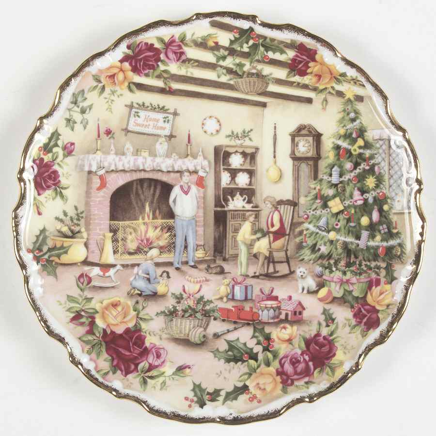 Christmas Magic Collector Plate by Royal Albert-1