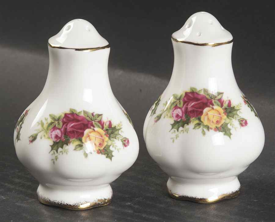 Christmas Magic Salt & Pepper Set by Royal Albert-1