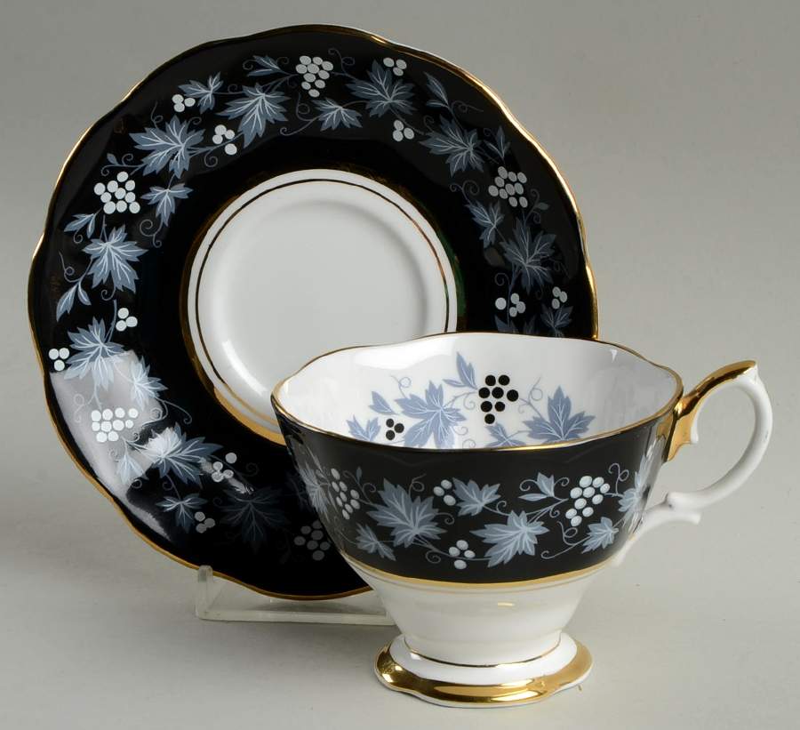 Chateau Series Footed Cup & Saucer Set by Royal Albert-1