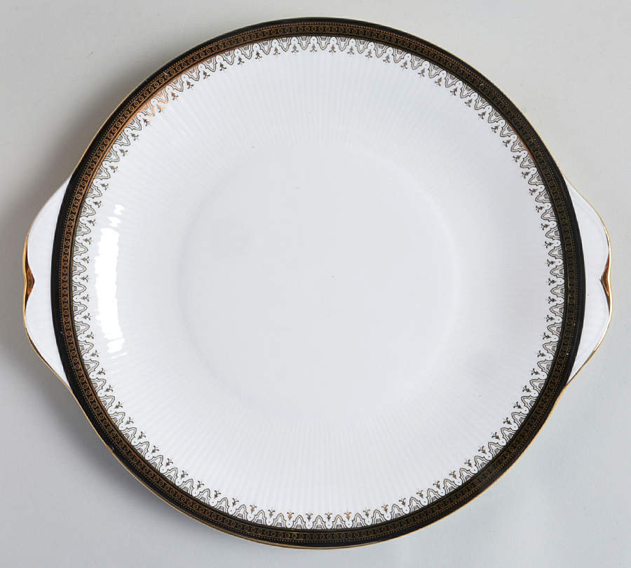 Clarence Handled Cake Plate by Royal Albert-1
