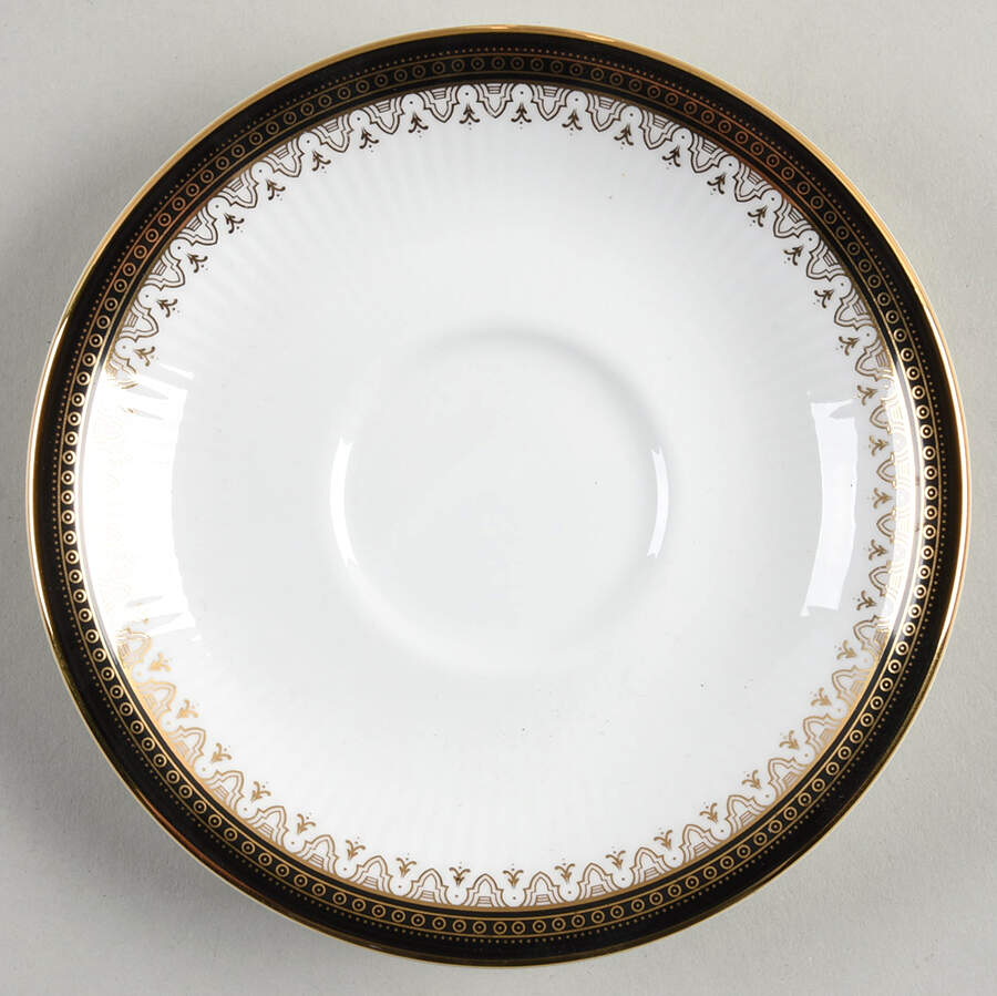 Clarence Saucer for Footed Cup by Royal Albert-1