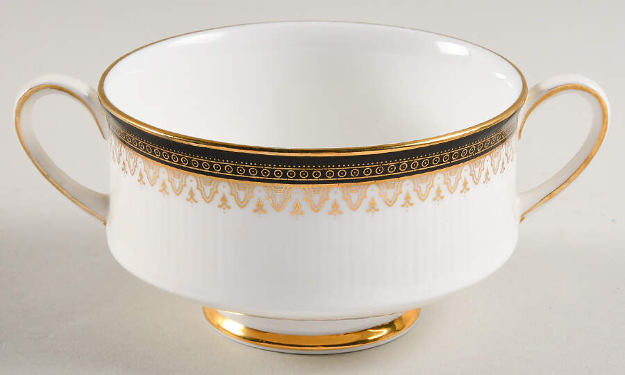 Clarence Footed Cream Soup Bowl by Royal Albert-1