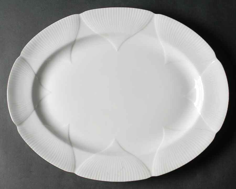Clair De Lune 15" Oval Serving Platter by Royal Albert-1