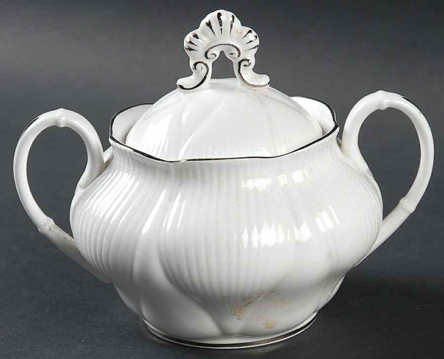 Clair De Lune Sugar Bowl & Lid by Royal Albert-1