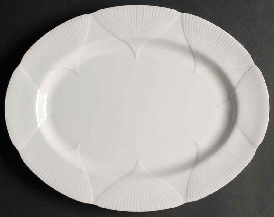 Clair De Lune 12" Oval Serving Platter by Royal Albert-1