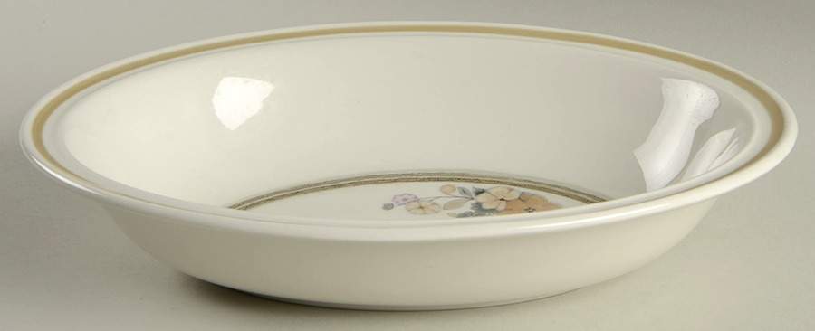 Cottage Flowers 10" Oval Vegetable Bowl by Royal Albert-1