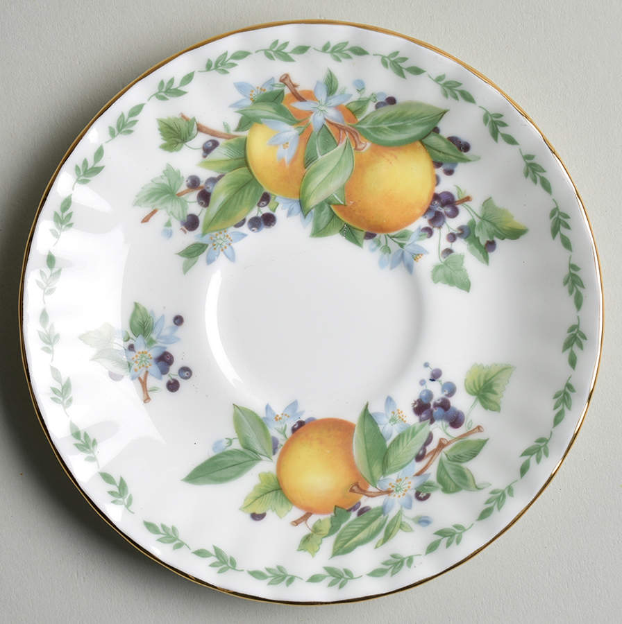 Covent Gardens Saucer for Footed Demitasse Cup by Royal Albert-1