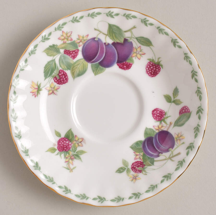 Covent Gardens Saucer for Footed Cup by Royal Albert-1