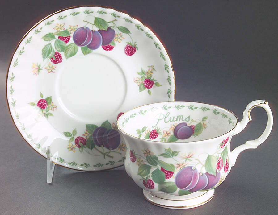 Covent Gardens Breakfast Cup & Saucer Set by Royal Albert-1