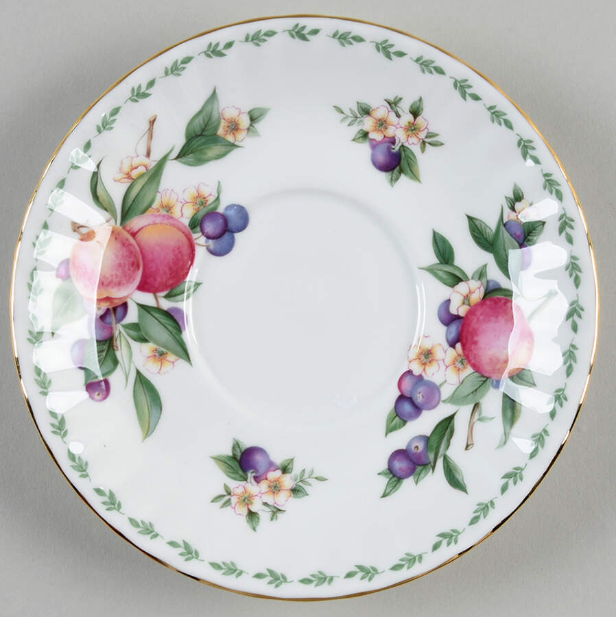 Covent Gardens Saucer for Breakfast Cup by Royal Albert-1