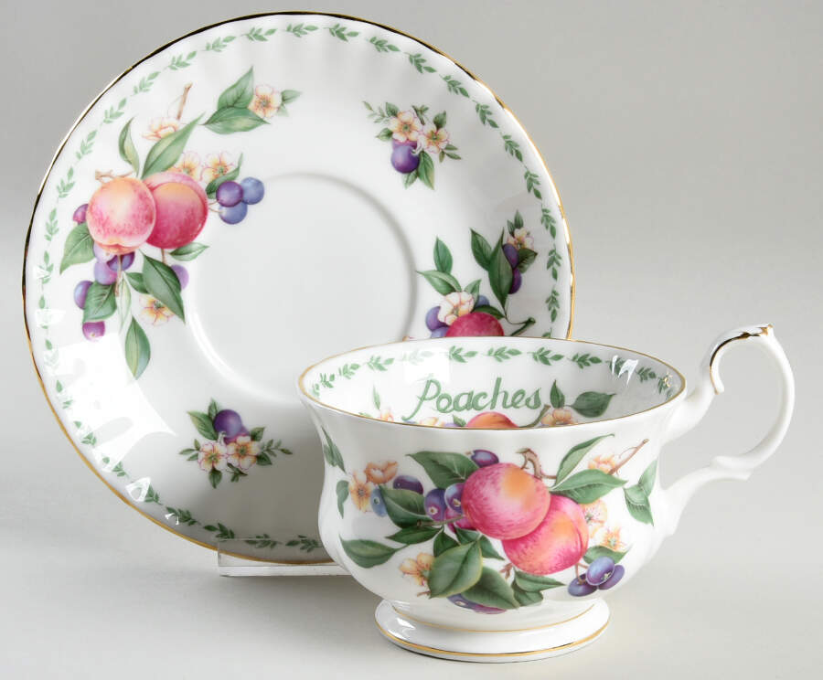 Covent Gardens Breakfast Cup & Saucer Set by Royal Albert-1