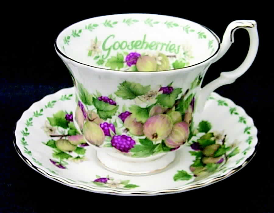 Covent Gardens Footed Cup & Saucer Set by Royal Albert-1