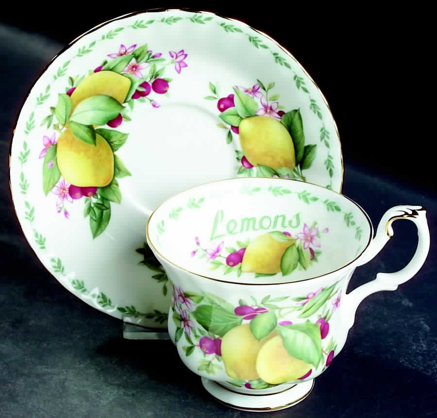 Covent Gardens Footed Cup & Saucer Set by Royal Albert-1