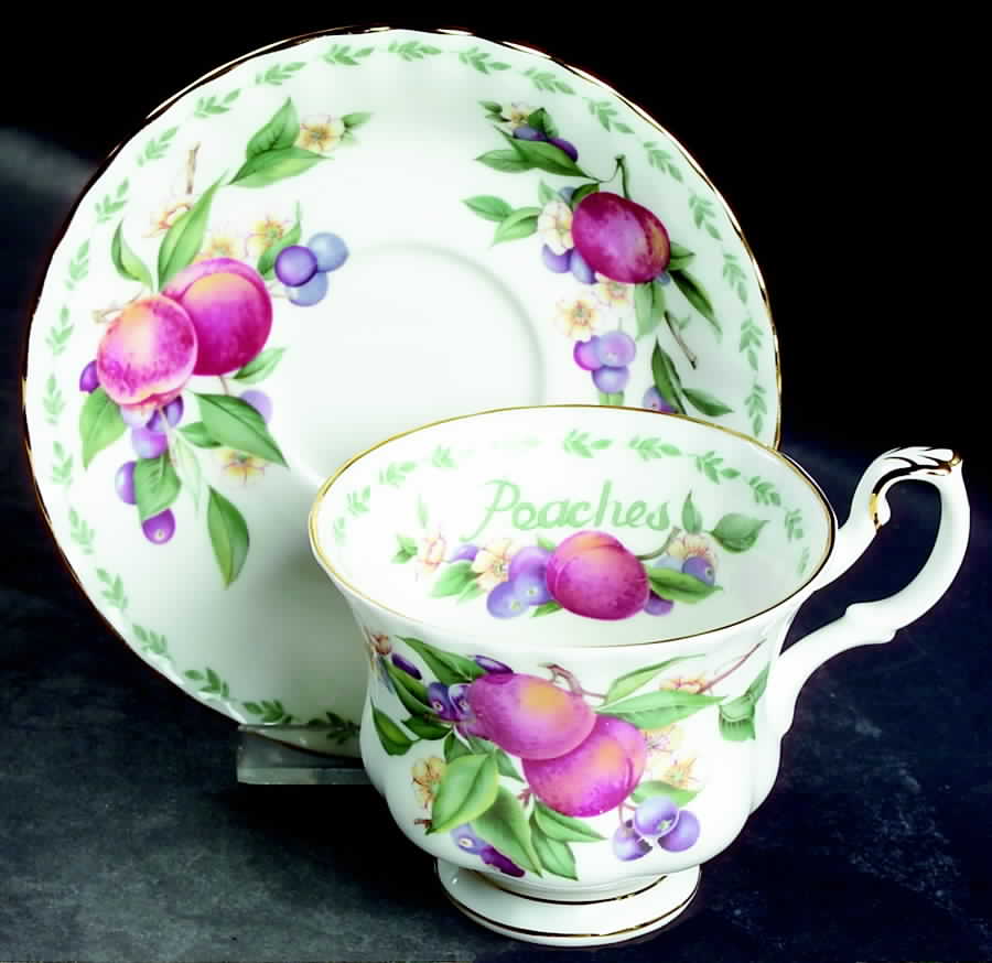 Covent Gardens Footed Cup & Saucer Set by Royal Albert-1