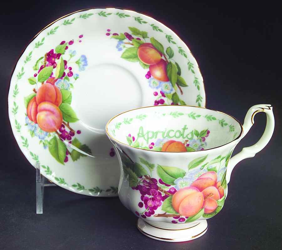 Covent Gardens Footed Cup & Saucer Set by Royal Albert-1