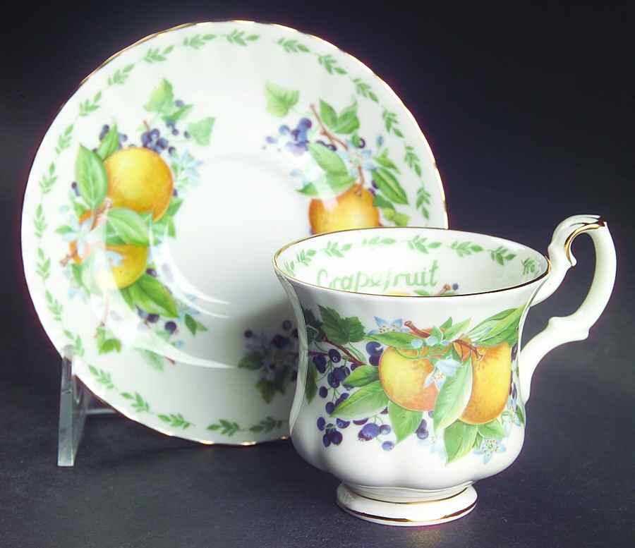 Covent Gardens Footed Demitasse Cup & Saucer Set by Royal Albert-1