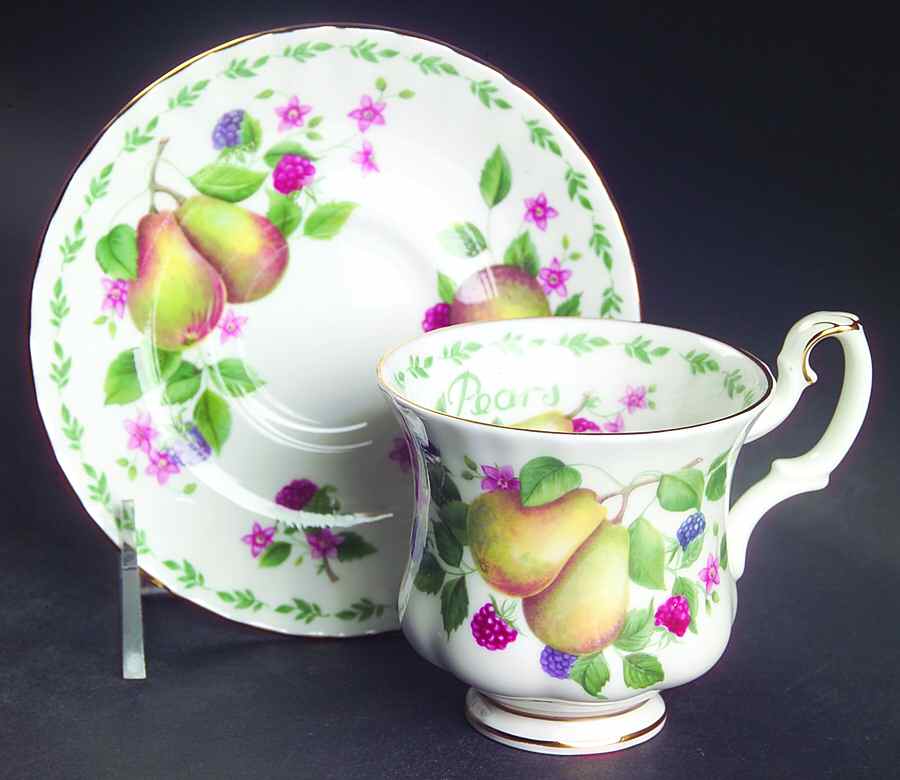 Covent Gardens Footed Demitasse Cup & Saucer Set by Royal Albert-1