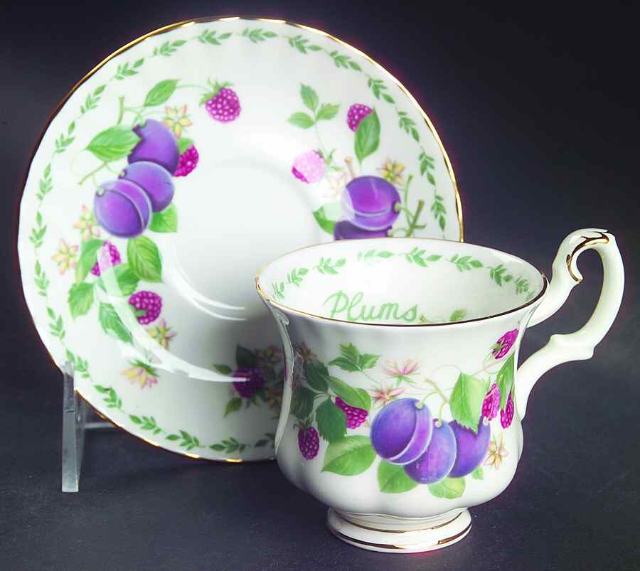 Covent Gardens Footed Demitasse Cup & Saucer Set by Royal Albert-1