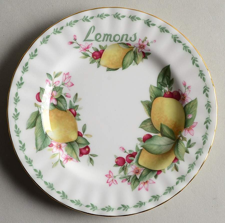 Covent Gardens Bread & Butter Plate by Royal Albert-1