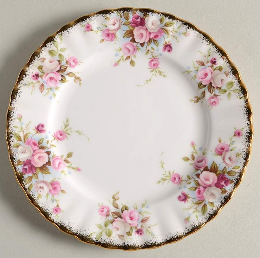Cottage Garden Bread & Butter Plate by Royal Albert-1