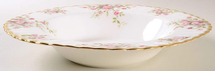 Cottage Garden Large Rim Soup Bowl by Royal Albert-1